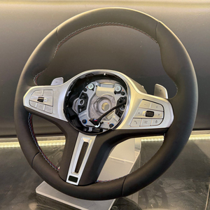 Retrofit Silver Sports Steering Wheel for BMW G30 G20 G05 G06 G11 G12 M4 M5 M8 X3 X5 X6 F40 F44 F95 F96 F97 - Product Image 3