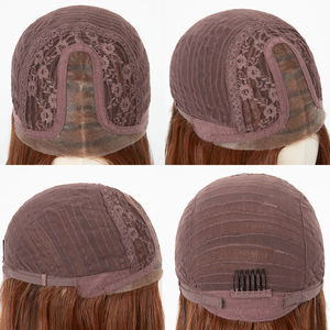 Perruques en fibre synthétique Kanekalon en gros, perruques à bonnet mono, perruques frontales en dentelle, perruques monofilament pour femmes - Product Image 5