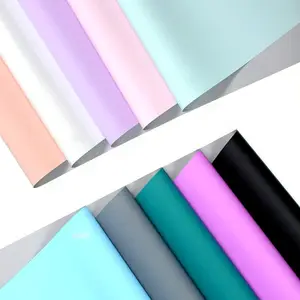 Двусторонняя лазерная печать разных цветов, пластиковая водонепроницаемая пленка, оберточная бумага для цветов