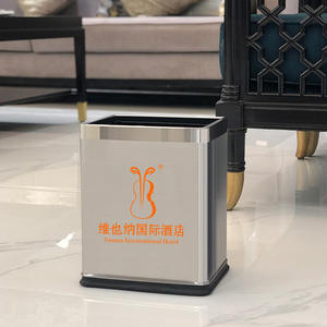 MAVOBO – <span class=keywords><strong>poubelle</strong></span> métallique en acier inoxydable <span class=keywords><strong>de</strong></span> 10l, bureau, hôtel, salle <span class=keywords><strong>de</strong></span> bains, <span class=keywords><strong>cuisine</strong></span>, <span class=keywords><strong>poubelle</strong></span> - Product Image 4