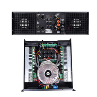 Amplificateur de puissance audio professionnel CA18 2 canaux classe H 3U 1250w 2 canaux, amplificateur audio monoblock PCB