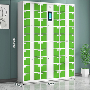 Điện Tử Thông Minh Thép Điện Thoại Locker Hệ Thống Với 6 8 10 12 18 24 36 Cửa Ra Vào Lắp Ráp Bưu Kiện Locker Với Đúc Tủ - Product Image 3