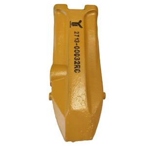 Oem Excavator Ditempa Gigi Ember Jenis Pc1250 Alat Berat Skid Steer Wheel Loader Ripper Gigi dan Adaptor 2713-1221 - Product Image 3