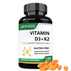 120 Cápsulas de Gel Suave de Absorción Rápida, Vitamina D3 K2, Suplemento Dietético para Adultos para el Calcio y el Apoyo Digestivo - Product Image 2