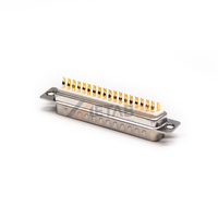D Sub Conector de 25 pines D-sub Hembra Macho Pinout para dispositivos de audio y video