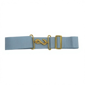 Masonic Regalia Delantal Cinturón Extensor Cinturón de color personalizado Extensión Cinturón ajustable - Product Image 1