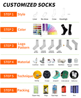 Chaussettes de sport professionnelles en jacquard brodé avec logo personnalisé pour basketball et football, position inférieure, pour jeunes, impression de logo ODM/OEM