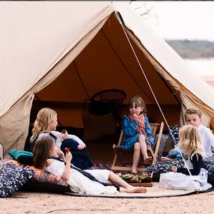 <span class=keywords><strong>Prix</strong></span> d'usine 3m 4m 5m 6m 7m Tente cloche en <span class=keywords><strong>toile</strong></span> de coton pour le camping Yurt - Product Image 6