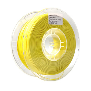 Nouveau Filament PLA Mat 1,75 mm 1 kg (2,2 lb) Bobine de Plastique Couleurs Finition Mate - Filament Mat - Product Image 6