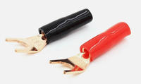 Bornes de connecteur de câble de Type U/Y personnalisables connecteur de fil de borne à sertir en laiton à cosse nue avec personnalisation