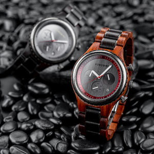 BOBO BIRD 독특한 디자인 Dropshipping 심천 나무 시계 공장 목재 도매 브랜드 Oem 석영 시계 - Product Image 2