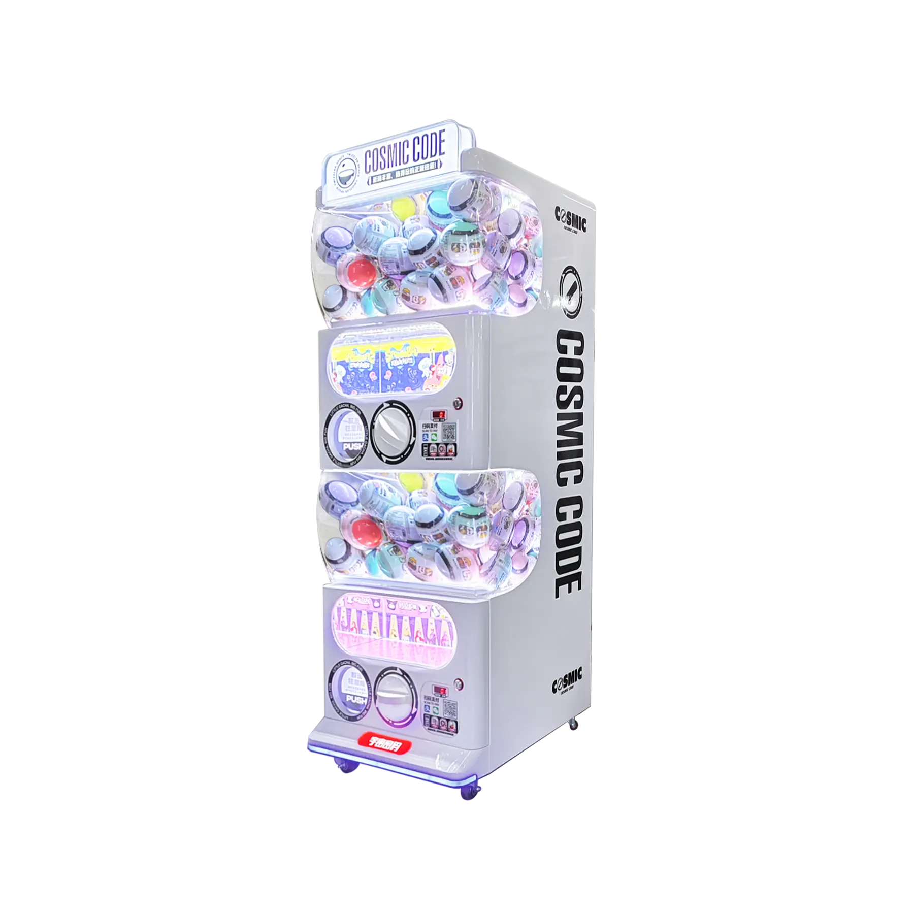 New Gacha Vending Machine Capsule Toys Gashapon Machines for 100mm 120mm Toys Coin Operated Gashapon Vending Machine