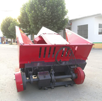 Moissonneuses de maïs portées à dos, à une rangée, pour maïs sec et humide, de petite taille, pour tracteurs agricoles, avec rotovators, semoirs et socs