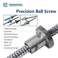 Fabricante de Taiwán Original TBI Guía lineal SFU1605 Husillo de bolas SFUM1605 650 Tuerca de bolas Tornillos CNC Kit Set Husillos de bolas