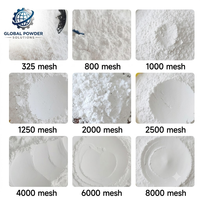 Poudre d'argile kaolinique calcinée HONGSEN en gros, blanche, haute pureté 99% (43,2% Al2O3, faible Fe2O3, SiO2) pour usage céramique, ciment, papier