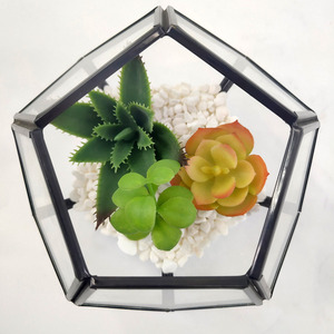 Modèles succulents artificiels en plastique de cactus faits à la main décor de <span class=keywords><strong>fausse</strong></span> verdure pour l'obtention du diplôme à la maison table d'halloween de noël et du nouvel an - Product Image 2