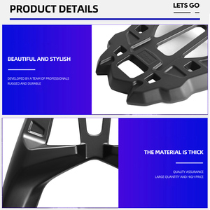 Trasero de la motocicleta equipaje de bastidores de carga titular, soporte de estante de Fender Rack para Yamaha Nmax 155 NMAX <span class=keywords><strong>125</strong></span> <span class=keywords><strong>N</strong></span>-<span class=keywords><strong>MAX</strong></span> 155, <span class=keywords><strong>2019</strong></span> - Product Image 6