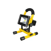 Lampe de travail LED solaire à faisceau large de haute qualité, portable, IP 65, batterie au lithium rechargeable, 10 W, COB