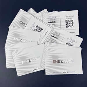 सर्वोत्तम मूल्य थोक कस्टम प्रिंट स्लाइवर पन्नी लक्जरी धन्यवाद कार्ड कस्टम सम्मिलित कार्ड छोटे व्यवसाय फ्लैयर प्रिंटिंग कार्डबोर्ड - Product Image 4