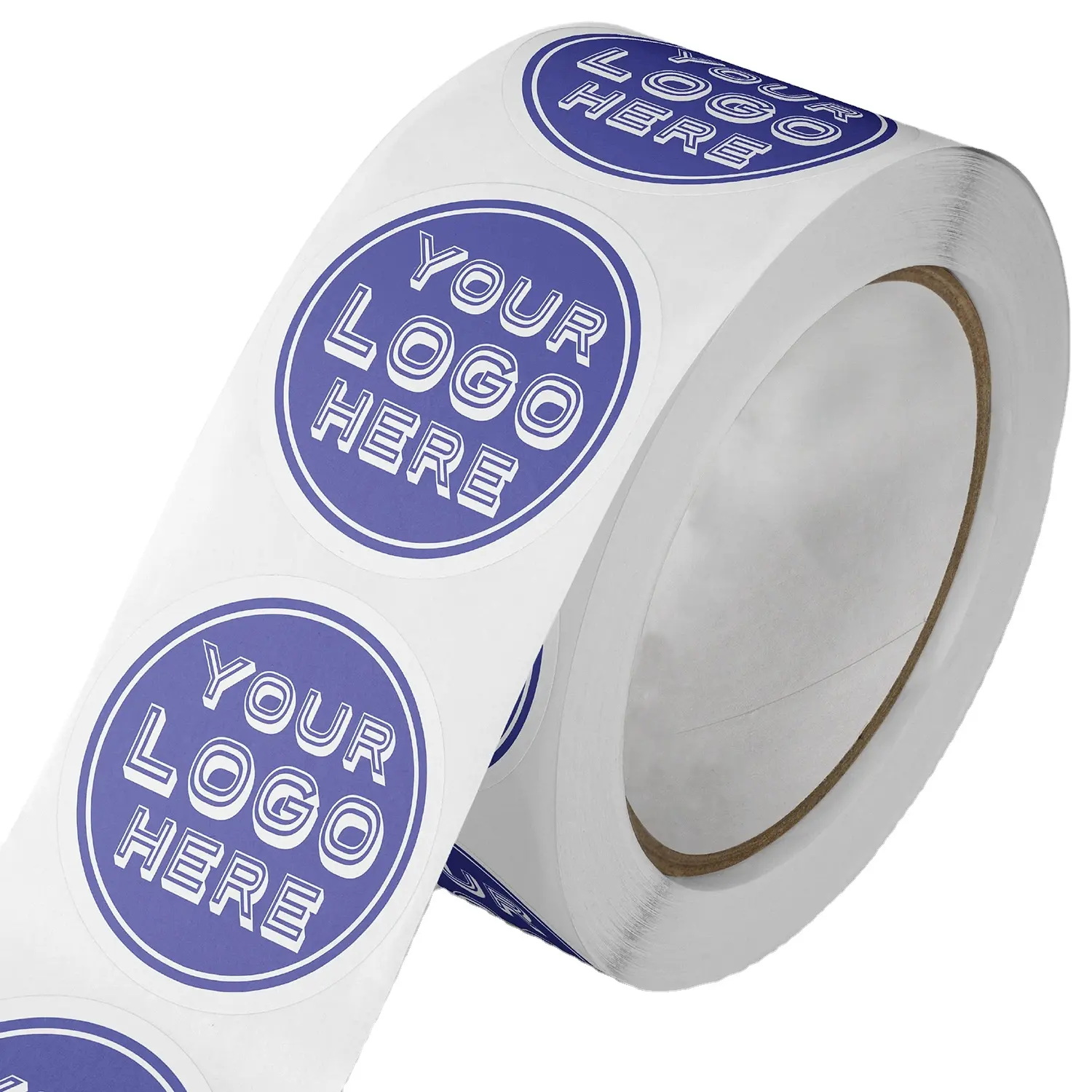 Tùy chỉnh Vinyl dính vòng thương hiệu logo sticker, vòng tròn sản phẩm bao bì nhãn dán nhãn với logo của riêng bạn tùy chỉnh in ấn