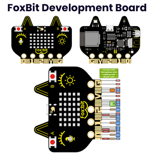 หุ่นยนต์สุนัขสี่ขา Fox:bit STEM Education ESP32 XGO-lite สำหรับนักเรียนและผู้เริ่มต้น หุ่นยนต์อัจฉริยะรูปแบบลูกสุนัข FB0004 XGO-lite Quadruped - Product Image 2