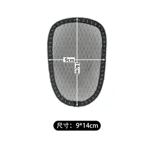 La migliore vendita di rete per parrucca per parrucchino 1pc 9*14cm dimensioni traspirante morbido doppio ponte retina per capelli cap per parrucche sintetiche