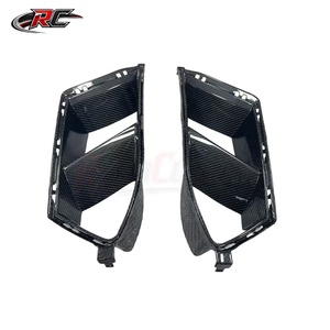 Rejillas de Ventilación Delanteras de Fibra de Carbono Seca para <span class=keywords><strong>BMW</strong></span> G80 M3 G82 <span class=keywords><strong>M4</strong></span>, Proceso de Moldeo al Vacío, Resina Resistente al Calor, Revestimiento Resistente a los Rayos UV - Product Image 3