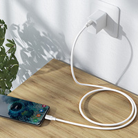 Câble de données en silicone TKT en promotion, câble de charge rapide 60W, 1m (3,3 pieds), câble de charge USB Type-C pour systèmes Android et iOS et ordinateurs portables
