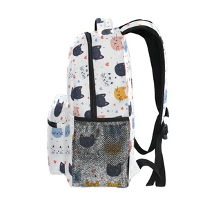 Fashion New Teen Girls Boy Book Bags <b>Waterproof</b> Cute Cat Printing Large Capacity <b>Backpack</b> <b>School</b> for Sale - Product Image 4