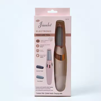 Kit de pédicure portable, lime à pieds électrique, appareil électrique rechargeable pour éliminer les callosités des pieds