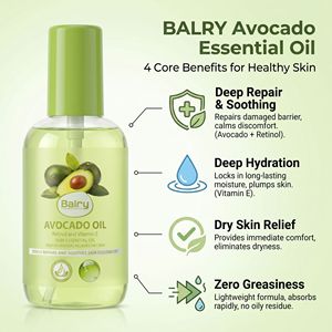 <span class=keywords><strong>Huile</strong></span> corporelle éclaircissante à l'avocat en gros pour OEM, 150 ml, avec rétinol et vitamine E pour la réparation des peaux sèches - Product Image 5