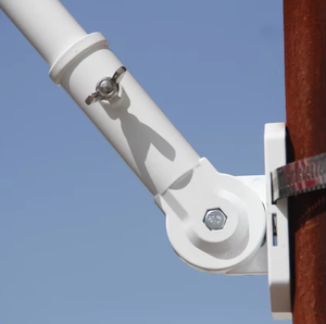 Chất lượng cao dân cư dễ dàng để lắp ráp 6 ft thép không gỉ Kính thiên văn cờ cực ngoài trời với vòng xoay - Product Image 6