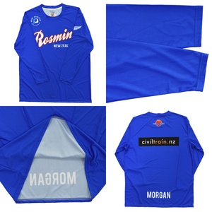 FQ Sublimatie Basketbal Schietshirt Op Maat Bedrukt Basketbalshirt Met Lange Mouwen Trainingsshirt Off-Field Schietkleding - Product Image 6