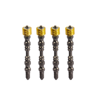 Tournevis ultra-haute dureté avec tête d'angle de perçage croisé Lot électrique super magnétique électrique, lot d'enroulement de bobine magnétique