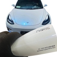 Film de protection en PVC blanc laser, vente chaude, résistant aux UV, film de protection de carrosserie de voiture, changement de couleur, vinyle brillant carbone, film de protection de voiture