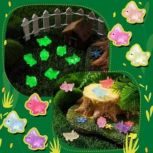 Offre Spéciale : Mini Dinosaures en Résine Lumineux – Petites Figurines Artisanales pour Jardin, Maison de Poupées et Décoration d'Aquarium - Product Image 5