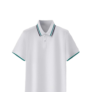 Camiseta Polo Informal de <span class=keywords><strong>Manga</strong></span> <span class=keywords><strong>Corta</strong></span> para <span class=keywords><strong>Hombre</strong></span>, con Logotipo Personalizado, 100% Algodón, Cómoda y a la Moda, Tejido de Alta Calidad - Product Image 1