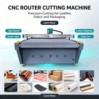 Cutter numérique oscillant CNC pour la découpe de tissus enduits PVC/TPU et de tissus tricotés