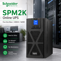 APC Série SP 2000VA/1600W Onduleur Tour (SPM2K) - Interactif en Ligne pour Protection de Serveur Rack et Centre de Données