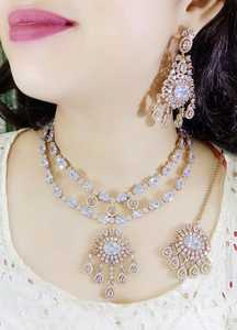 ชุดเครื่องประดับแฟชั่นสีสันสดใสชุดเครื่องประดับสำหรับงานแต่งงานงานหมั้นคุณภาพระดับพรีเมียมคอลเลกชันสินค้าจำนวนมาก - Product Image 6