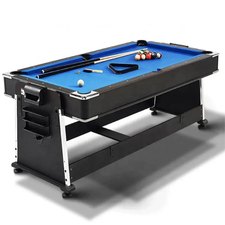 7 FT 4 In 1 Multi Game Table With Billiard Pool Table Air Hockey Functions For Wholesale