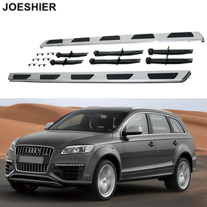 JOESHIER - Estribos Laterales de Aleación de Aluminio de Alta Calidad, Juego Completo con Fijación por Tornillos para Audi Q7 2005-2015, Protección - Product Image 4