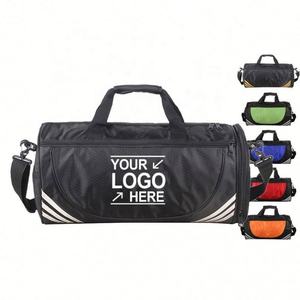 Bolsa de almacenamiento de negocios de fitness cruzada Oxford portátil personalizada impermeable con cremallera logotipo personalizable viaje de corta distancia - Product Image 1