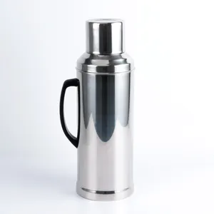 Bouteille d'eau en acier inoxydable de 2l, isolée sous vide, Thermos en métal personnalisé, tasse à café