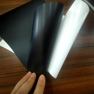 Cubierta flexible ignífuga de lona de PVC de biogás <span class=keywords><strong>para</strong></span> digestores anaeróbicos suaves Textiles <span class=keywords><strong>para</strong></span> el hogar Uso industrial Rollo de tela recubierta - Product Image 3