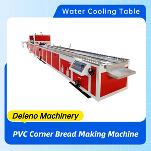 Đôi vít PVC hồ sơ máy đùn dòng với PLC điều khiển & động cơ cho góc cạnh Bead TRIM sản xuất - Product Image 4