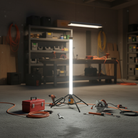 Lampu Sorot LED SMD 100W IP65 dengan Sudut Sinar 360° & 11000 Lumen untuk Gudang & Pekerjaan DIY Tanpa Pemanas