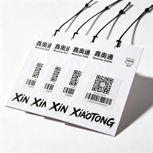 Custom Printable Nxp Ucode 7 8 9 Uhf Rfid Clothing Hang Tag Waterproof Washable Durable Wholesale Garment Tracking - Product Image 6