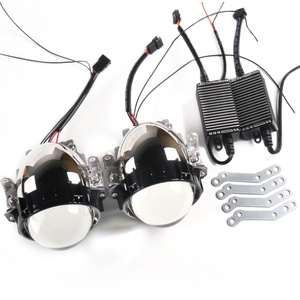 Aftermarket Auto Lighting System 2.5 3.0 Inch V2 Bi LED Projector Lens Headlight for Jeep 35W 5500k Car Lights Motorcycle Bulbs - Product Image 5