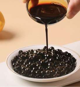 Liquide de sirop de fruits concentré de haute qualité populaire en bouteille avec <span class=keywords><strong>sucre</strong></span> noir et brun pour thé au lait à bulles 2.35kg - Product Image 4